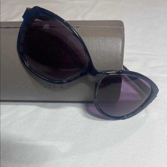 BCBGMaxAzria Blue Black Sunglasses - Picture 1 of 11